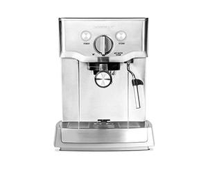 gastroback 42709 Cafetera Espresso Pro Independiente Manual 1.5L Acero inoxidable, 1000 W