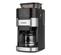 GASTROBACK 42711 Grind & Brew Pro Cafetera de filtro con molinillo integrado, mecanismo cónico con 8 niveles de molienda, pantalla LCD suave al tacto, plástico