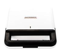 GASTROBACK, Sandwichera de diseño blanco/negro 42443, 750 W, placas antiadherentes, pequeña/compacta
