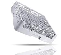 Gastronette Cesta de lavavajillas cesta 64 dedos platos vasos tazas bandejas para gastronomía lavavajillas cesta de lavavajillas universal plástico 50x50 cm malla gruesa bandeja apilable cesta GN Norm