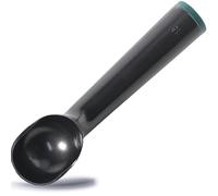 Gastronette® Cucharada de helado Cuchara para servir 1/16 volumen de bolas de helado de forma negra a mano, gastronomía, raspador de hielo, para ratones, igón, restaurante, helado con frutas y nueces