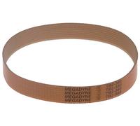 Gastroteileshop GFS2025 - Correa trapezoidal en V para cortadora (14 mm de ancho, 330 mm, perfil TB2, 7 ranuras, GFS1025, GFS2025, HFS2025)