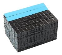 GAsupply 100 Pesos Adhesivos | Contrapesos Adhesivos Pesos | 100 x Barras Autoadhesivas 12 * 5g | Galvanizadas y Recubiertas de Plástico