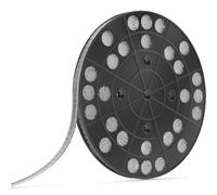 GAsupply 6 KG Rollo de Pesos Adhesivos | Contrapesos Adhesivos Pesos | Barras Autoadhesivas 1200 * 5g | Galvanizadas y Recubiertas de Plástico