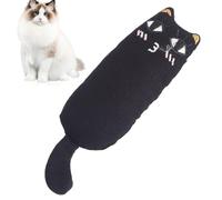 Gat Catnip Toys, Cat Nip Toys,Herramienta de Limpieza Resistente a mordeduras | Gatos interactivos Que patean el Juguete de Limpieza de Dientes para el Ejercicio de Gatito Interno para Todas Las
