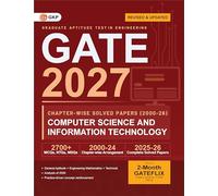 GATE 2027 : Computer Science and Information Technology - 27 year's Chapter wise Solved Papers (2000-2026)