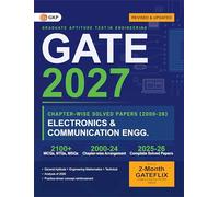 GATE 2027 : Electronics & Communication Engineering - 27 Years' Chapter-wise Solved Papers (2000-2026)