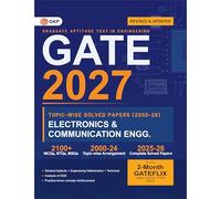 GATE 2027 : Electronics & Communication Engineering - 27 Years' Topic-wise Previous Solved Papers (2000-2026)