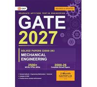 GATE 2027 : Mechanical Engineering - Solved Papers (2000-2026)