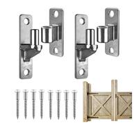 Gate Hinges,Wood Barn Door Parts - Stainless Steel Wood Farm Door Hinges | For Farmers Handyman Repairman Technician Homeowner Ranch Driveway Livestock Pen Garden