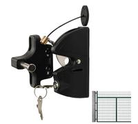 Gate Latch For Wooden Fence | Self-Locking Gate Locks, Practical and Functional Heavy Duty Privacy Protection Hardware For Toolshed Pool Backyard Farmhouse Patio Barn