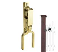 Gate Latch Lock - Metal Spring Loaded Door Lock - Fast Heavy Duty Safe Farm Gate Latch | for Farm Pavilion Shed Garage Backyard Garden Barn Ranch