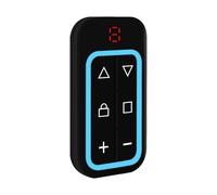 Gate Remote Control - Seis botones de garaje con transmittor de puertas abiertas, Smart Access Device for Home Outdoor Apartment Property Use, Secure Daily Entry with Long Range Signal Home Use