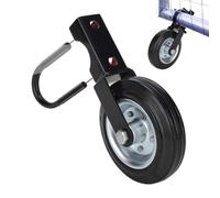 Gate Wheel - Steel Rubber 10 Inch 25.4cm Heavy Duty Farm Gate Caster