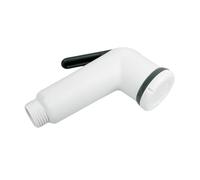 Gate14® Alcachofa de ducha para barco o caravana con alcachofa de ahorro hídrico (conector recto - blanco/gris)