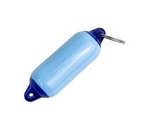 GATE14® Llavero Flotante de Guardabarros Cilíndrico Celeste/Azul de Plástico 31 x 98 mm