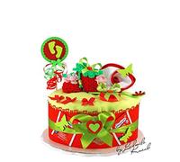 Gâteau de couches pour Baby Girl en Fruité ROTTON//Cadeau de naissance, baptême, baby shower//Cadeau Original et Pratique Pour le bébé