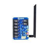 GatePi - Placa de relé basada en LoRa de 8 canales con módulo LoRa basado en módulo LoRa basado en Raspberry Pi 2040 Módulo LoRa de transmisión de datos inteligente, transmisión de hasta 5 km (915