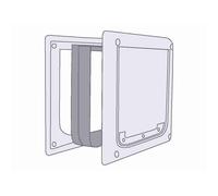 Gatera Trixie Blanco Plástico