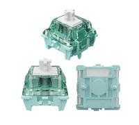 Gateron Magnetic Jade Pro Keyboard Switches, Linear Factory Pre-lubed Freely Setting Pre-Travel 20 mm Longer Spring Key Switches Only for Magnetic Gaming Keyboard (72PCS)