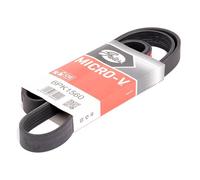 GATES 6PK1560 Correa trapecial poli V para FORD Sierra Mk2 Sedán (GBC, GB4)