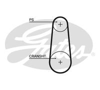 GATES Correa De Distribución Para Porsche 911 993 3.6 Carrera 964 3.3 Turbo