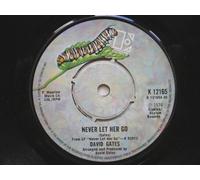 Gates, David Never Let Her Go 7" Elektra K12165 EX 1974