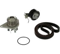 GATES KP15574XS Bomba de agua + kit de correa de distribución Número de dientes: 100 17 mm con bomba de agua Compatible con CITROËN C3 II SC, PEUGEOT 206 Fastback 2A/C 206+ Hatchback 2L, 2M