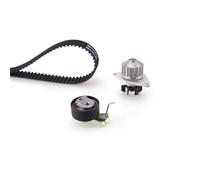 GATES KP15575XS Bomba de agua + kit de correa de distribución Número de dientes: 104 17 mm con bomba de agua Compatible con CITROËN C3 II SC, PEUGEOT 207 WA, WC 206 Fastback 2A/C 206+ Hatchback 2L, 2M
