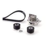 GATES KP15590XS Bomba de agua + kit de correa de distribución Número de dientes: 143 25,4 mm con bomba de agua Compatible con CITROËN Jumper I Bus 244, Z, PEUGEOT BOXER Furgón 244 BOXER Autobús 244, Z