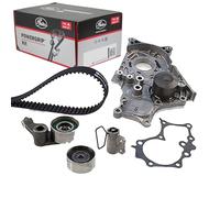 GATES KP25562XS-2 Bomba de agua + kit de correa de distribución Número de dientes: 178 25 mm con bomba de agua Compatible con TOYOTA AVENSIS Ranchera familiar T25 COROLLA Verso ZER, ZZE12, R1