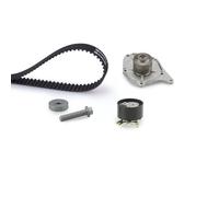 GATES KP25578XS-3 Bomba de agua + kit de correa de distribución Número de dientes: 123 27 mm con bomba de agua Compatible con RENAULT Clio 2 Hatchback BB, CB Megane 2 Ranchera familiar KM0/1, NISSAN