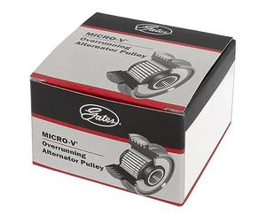 GATES OAP7052 Polea libre del alternador Compatible con FIAT GRANDE PUNTO 199 Ducato Camión de plataforma/Chasis 250, 290 PUNTO EVO 199, SAAB 9-3 YS3F, ALFA ROMEO MITO 955