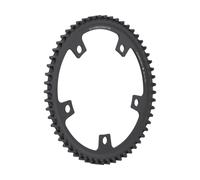 Gates Polea delantera CDX 5 brazos círculo de agujeros de 130 mm negro 48 dientes