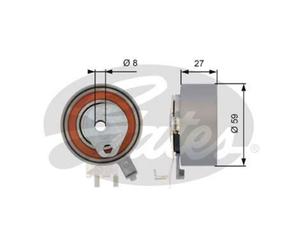 GATES Polea Tensora Dentada para Volvo V70 II 2.4 2.5 T 2.0 Renault Laguna I