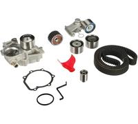 GATES Bomba de agua + kit correa distribución para SUBARU: Impreza, Forester, Legacy (Ref: KP25612XS-1)