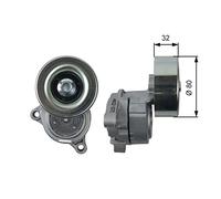 GATES T38489 Polea tensora correa poli V