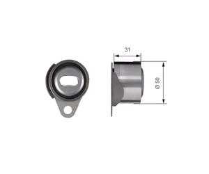 GATES T41157 Polea tensora correa dentada