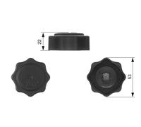 Gates RC229 Tapn, Depsito De Refrigerante