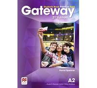 Gateway 2nd Edition A2 Student's Book Premium Pack - 9781405060219