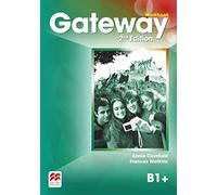 GATEWAY 2nd Edition Workbook, B1+ - 9781405059879