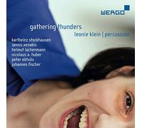 Gathering Thunders. Pièces contemporaines pour percussion. Klein.