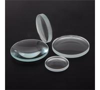 GatherTOOL 1 Unidad de diámetro 30mm 40mm 50mm Lente de Vidrio cóncavo Doble Convexo Longitud Focal 50mm /75mm /100mm /150mm/ 300mm óptica proyector DIY (Size : Biconvex D30 F50)