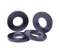 GatherTOOL 10 uds/50 Uds Juntas Planas de Goma NBR arandela Plana Negra Arandelas de Sellado antiaceite Impermeable Grifo Tubo Junta Plana Junta tórica (Size : 16x24x3mm, Color : 50Pcs)
