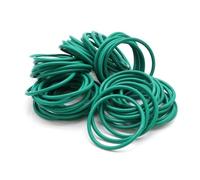GatherTOOL 10 Uds. Color Verde CS 3,1mm OD 10~70mm FKM Junta de Sellado de Junta tórica de Goma Verde flúor Aceite de Aislamiento Resistencia a Altas temperaturas (Color : Green, Size : OD 39mm)