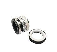 GatherTOOL CE-CA-NBR 104-12/14/15/16/17/18/19/20/22/25/28/30/35/40mm Sello de Eje mecánico Resorte único for Bomba de Agua (Color : 1PC, Size : 19mm)