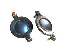 GatherTOOL Componentes Activos del Altavoz 4PCS for Mackie DC10 / 1701 8OHM DIAFRAGM DE Tweeter SRM450 C300Z Conductor de Cuerno 8ohm 44.4mm (Color : Blue Pure Aluminum)