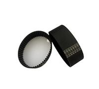 GatherTOOL Correa de distribución HTD3M for soplador de Nieve HTD126-3M HTD159-3M Correas dentadas HTD 3M 126mm/ 159mm (Size : 2pcs, Color : HTD3M-159-20)