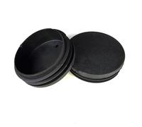 GatherTOOL Diámetro 100 mm 90 mm 76 mm Tapones de pie Tapones de Goma Redondo Plástico Negro Tapón de Extremo Tapas Tubo Insertos de tubería Tapón de tapón (Color : 76mm, Size : 4PCS)