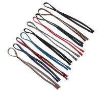 GATHINESS 10 Correas Ajustables para Gafas Cuerda de Fibra Elástica y Nylon, Reutilizables y Seguras para Usuarios y Familias en Uso Diario Color Aleatorio